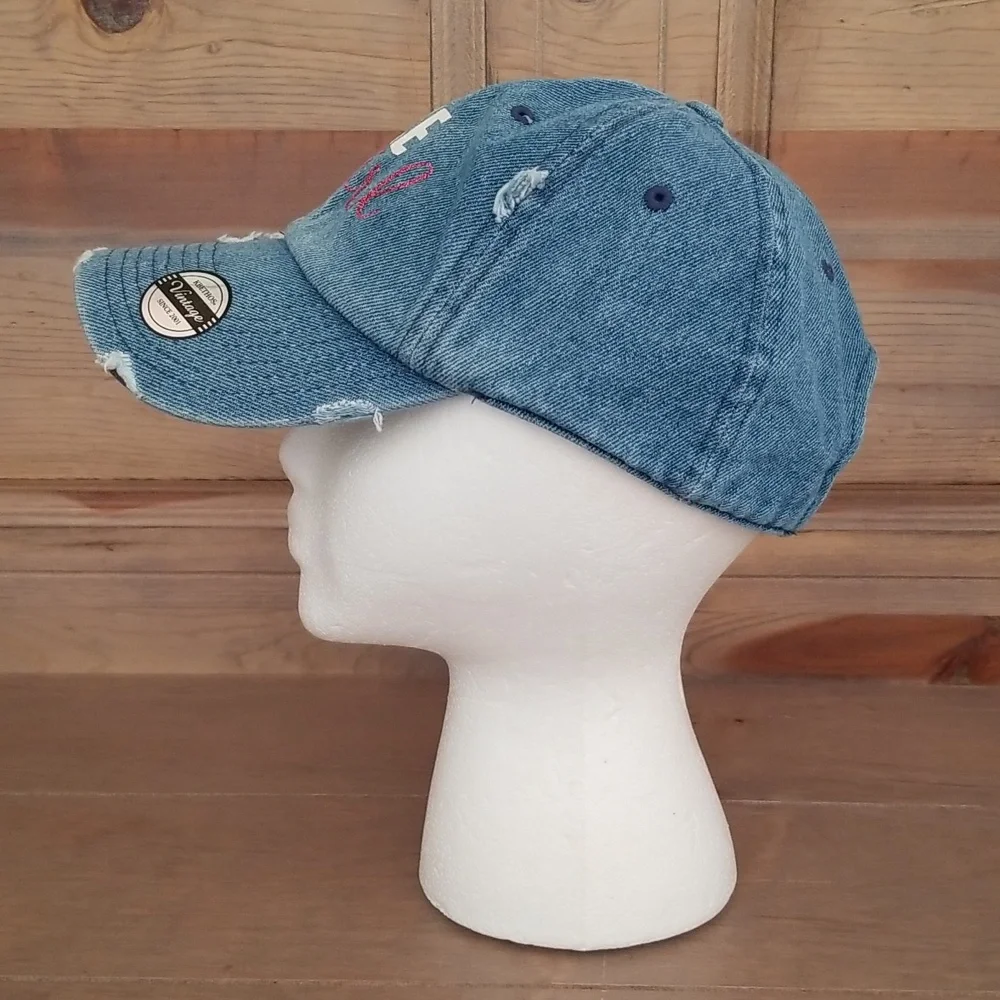 KBETHOS Vintage Distressed Lake Girl Ballcap